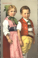 11669712 Appenzell IR Kinder In Tracht Appenzell - Autres & Non Classés