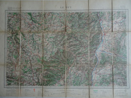 Carte Géographique Le Puy Début 1900 - Dokumente