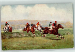 39414507 - Tucks Oilette Steeplechasing Serie III Nr.9522 - Andere & Zonder Classificatie