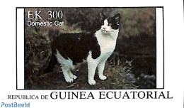 Equatorial Guinea 1976 Housecat S/s, Mint NH, Nature - Cats - Guinea Ecuatorial