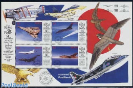 Nevis 1998 RAF 4v M/s, Mint NH, Transport - Aircraft & Aviation - Airplanes