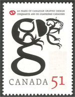 Canada Graphic Designers MNH ** Neuf SC (c21-67) - Neufs