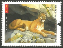 Canada Cougar Puma MNH ** Neuf SC (c21-22a) - Unused Stamps