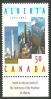 Canada Centenaire Alberta Centennial Label In English MNH ** Neuf SC (c21-16blble) - Ongebruikt