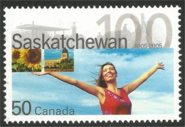 Canada Centenaire Sakatchewan Centennial Parlement MNH ** Neuf SC (c21-17c) - Monumenten