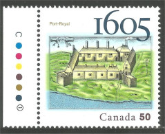 Canada Champlain Port Royal Settlement Habitation MNH ** Neuf SC (c21-15lc) - Neufs