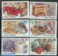 New Zealand 1999 Millennium, Nostalgy 6v, Mint NH, Health - Nature - Performance Art - Transport - Various - Food & Dr.. - Ungebraucht