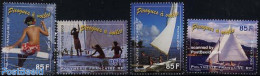 French Polynesia 2003 Sailing Ships 4v, Mint NH, Sport - Transport - Sailing - Ships And Boats - Nuovi