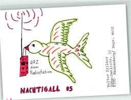 39189707 - QRZ From Radiostation Nachtigall O5 - Hauzenberg - Autres & Non Classés