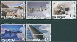 Ross Dependency 2005 Antarctica 5v, Mint NH, Nature - Science - Various - Birds - Penguins - Sea Mammals - The Arctic .. - Geografía