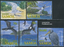 Samoa 2004 Seabirds 5v, Mint NH, Nature - Birds - Samoa