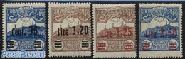 San Marino 1926 Mount Titano Overprints 4v, Unused (hinged) - Nuovi