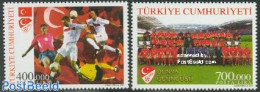 Türkiye 2002 World Cup Football 2v, Mint NH, Sport - Football - Andere & Zonder Classificatie