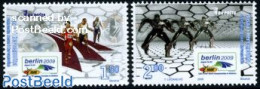Bosnia Herzegovina 2009 World Cup Athletics Berlin 2v, Mint NH, Sport - Athletics - Sport (other And Mixed) - Atletismo
