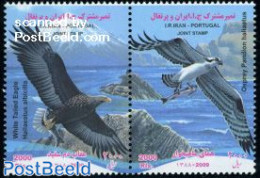 Iran/Persia 2009 Sea Eagle 2v [:], Joint Issue Portugal, Mint NH, Nature - Various - Birds - Birds Of Prey - Joint Iss.. - Gemeinschaftsausgaben