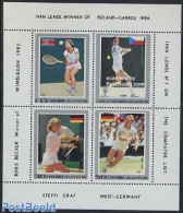 Korea, North 1986 Tennis Championship S/s, Mint NH, Sport - Sport (other And Mixed) - Tennis - Tennis