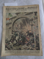 # ILLUSTRAZIONE DEL POPOLO N 8 /1938 / MISSIONE DI PENG PU / VITTORIO EMANUELE / GENOVA TORINO - Prime Edizioni