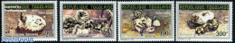 Togo 1992 Kings Python 4v, Mint NH, Nature - Reptiles - Snakes - Togo (1960-...)