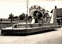 N°1986 W -cpsm Lignières -le Char Du 1er Mai 1968- - Otros & Sin Clasificación