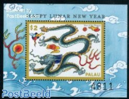 Palau 2000 Year Of The Dragon S/s, Mint NH, Various - New Year - New Year