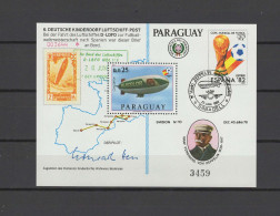 Paraguay 1983 Football Soccer World Cup, Zeppelin S/s MNH - 1982 – Espagne