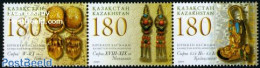 Kazakhstan 2009 Earrings 3v [::], Joint Issue Mongolia, Korea, Mint NH, Various - Joint Issues - Art - Art & Antique O.. - Gemeinschaftsausgaben