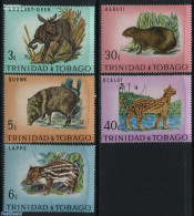 Trinidad & Tobago 1971 Animals 5v, Mint NH, Nature - Animals (others & Mixed) - Trinidad Y Tobago (1962-...)