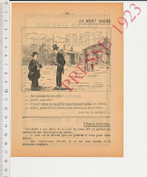 Publicité 1923 Grand Garage Gérard Jeune 31 Rue De La Paix Troyes Humour Le Cirque Tarif Consultation Médicale Vie Chère - Ohne Zuordnung