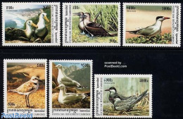 Cambodia 2000 Sea Birds 6v, Mint NH, Nature - Birds - Cambodja