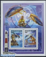 Guinea, Republic 2006 Scouting, Sea Mammals 2v M/s, Mint NH, Nature - Sport - Various - Sea Mammals - Scouting - Light.. - Phares