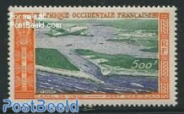 French West Africa 1951 Airmail 1v, Mint NH, Transport - Aircraft & Aviation - Avions
