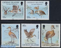 Cayman Islands 1994 Birds 5v, Mint NH, Nature - Birds - Ducks - Kaaiman Eilanden