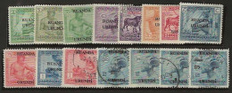 Ruanda-Urundi  .   OBP    .    62/72   .     O En *      .   Gestempeld En Ongebruikt - Unused Stamps