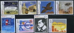 Greece 2009 Mixed Issue 8v, Mint NH, Health - History - Nature - Disabled Persons - Coat Of Arms - Birds - Art - Ceram.. - Nuevos