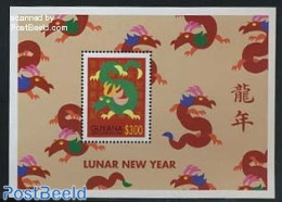 Guyana 2000 Year Of The Dragon S/s, Mint NH, Various - New Year - Anno Nuovo