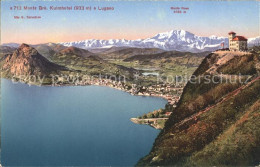 11669508 Lugano TI Lage Monte Bre Kulmhotel Alpen Lugano - Autres & Non Classés