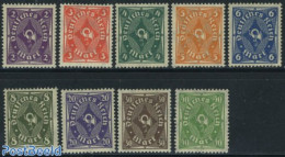 Germany, Empire 1922 Definitives 9v, Mint NH - Unused Stamps