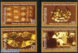 Romania 2006 Handicrafts Museum 4v, Mint NH, Art - Handicrafts - Museums - Nuevos