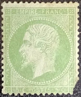 N°20. Napoléon 5c Vert. Neuf(*) S.G. - 1862 Napoleone III