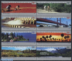 Argentina 2004 Landscapes 8v [+++], Mint NH, Nature - Sport - Transport - Various - Trees & Forests - Water, Dams & Fa.. - Nuevos