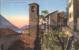 11669464 Gandria Lago Di Lugano Dorfpartie Kirchturm Gandria - Sonstige & Ohne Zuordnung