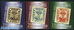 Romania 2007 Expo Efiro 3v, Mint NH, Stamps On Stamps - Nuevos