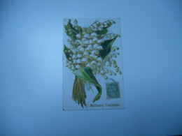 CARTE ANCIENNE COULEUR En Relief Meilleures Tendresses BOUQUET DE MUGUET EDIT  JC PARIS/BE+ - Andere & Zonder Classificatie