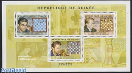 Guinea, Republic 2004 Chess 3v M/s, Mint NH, Sport - Chess - Chess