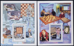 Congo Dem. Republic, (zaire) 2005 Chess 2 S/s, Mint NH, Sport - Chess - Echecs