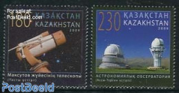 Kazakhstan 2009 Astronomy 2v, Mint NH, Science - Astronomy - Astrologia