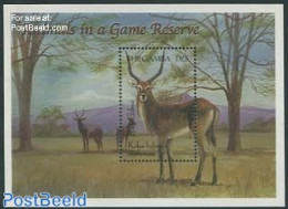 Gambia 2000 Animals S/s, Hydrotragus Leche, Mint NH, Nature - Animals (others & Mixed) - Gambia (...-1964)