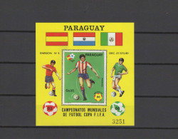 Paraguay 1983 Football Soccer World Cup S/s MNH - 1982 – Spain