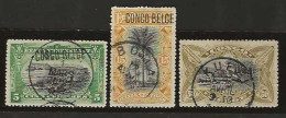 Congo   .   OBP    .   3 Zegels    .    O      .  Gestempeld   .   /   .   Oblitéré - Used Stamps