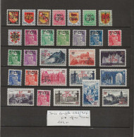 REUNION  CFA  SERIE COMPLETE 281/306 N*  VOIR DOS  A MOINS DE 10% - Unused Stamps